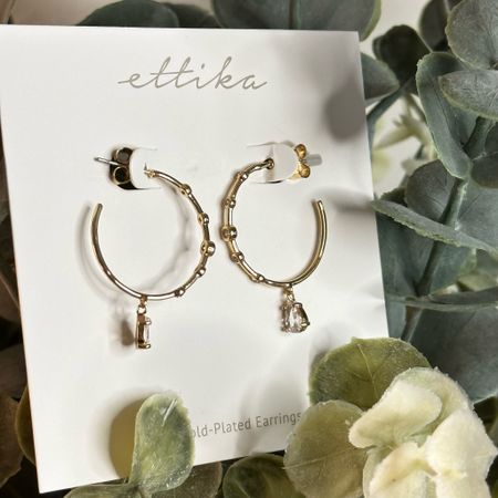 Gorgeous gold hoops with a little dangle! Great for weddings, vacations, or a night out! 

#LTKFind #LTKGiftGuide #LTKwedding