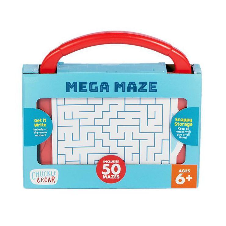 Chuckle & Roar Mega Maze - Portable Travel Mazes | Target