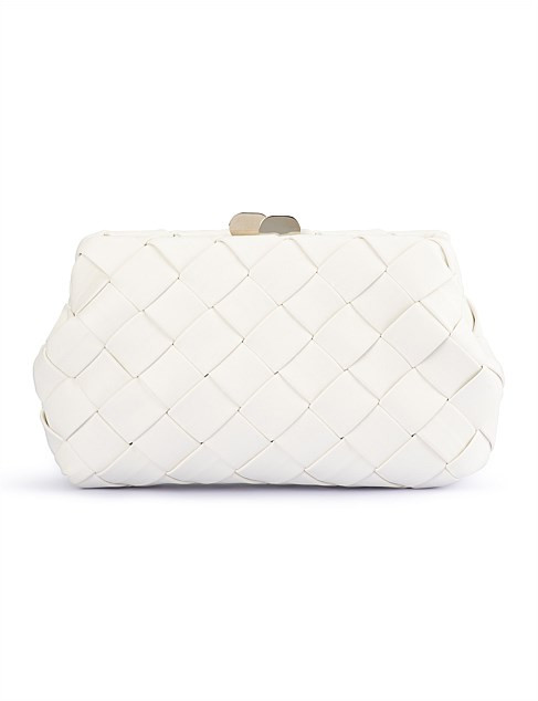 QUINN Woven Clutch | David Jones (Australia & New Zealand)