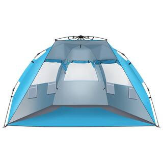 4-Person Pop-up Beach Tent | The Home Depot