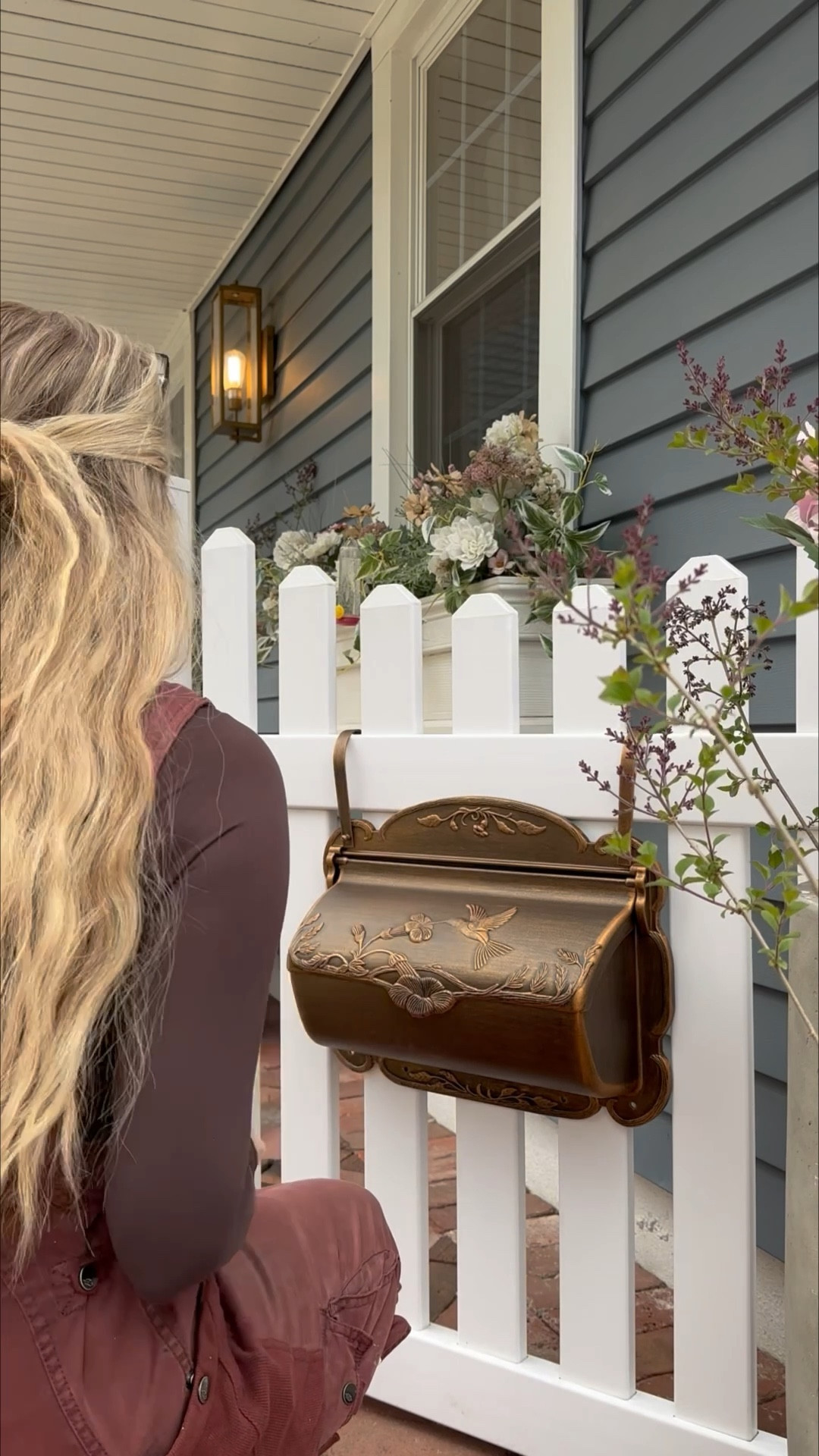 Cutest little mailbox 📪 for storage 