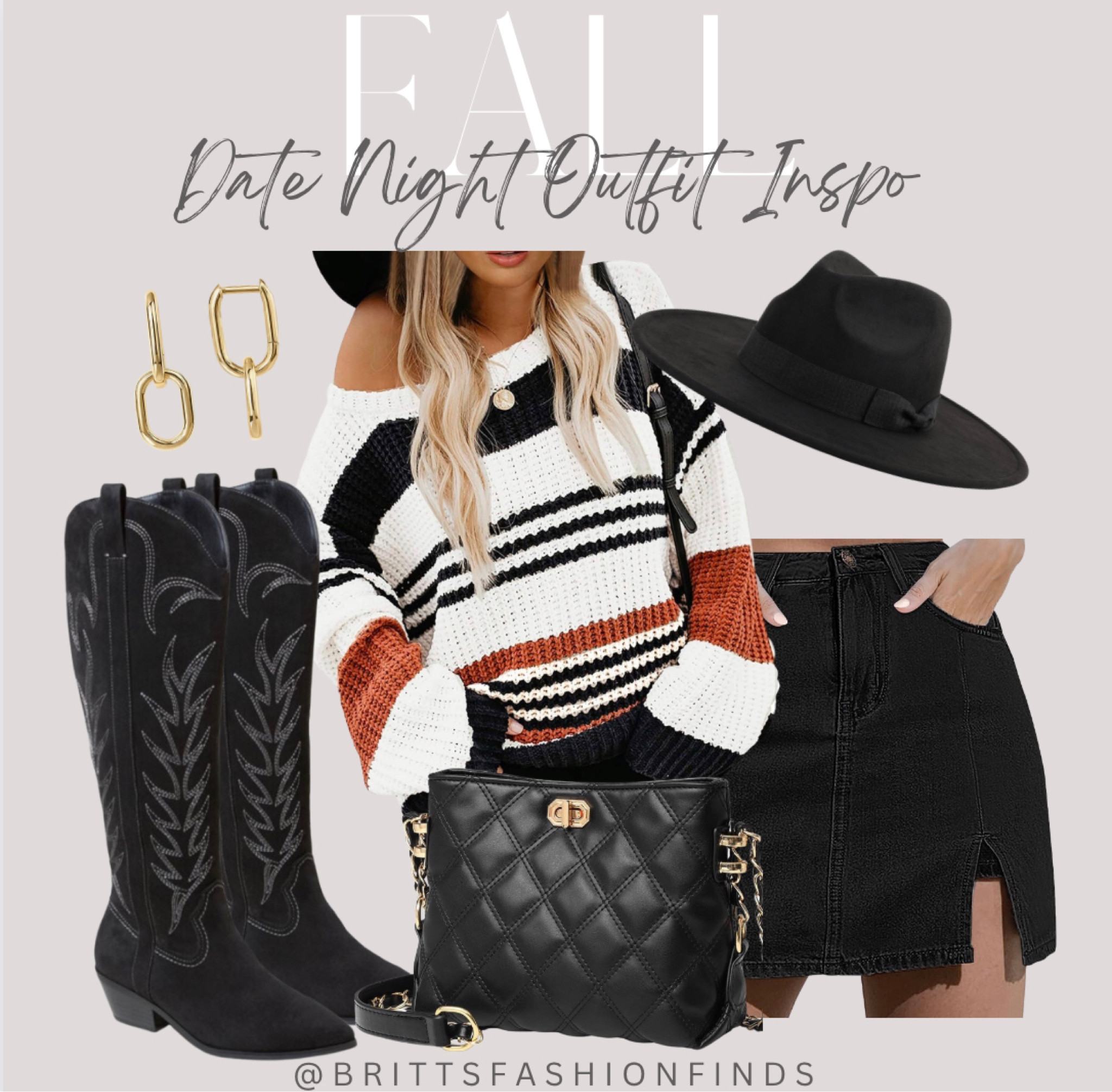 Fall Date Night Outfit Inspo 

Amazon Sweater | Fall Outfit | Date Night Outfit | Casual Fall Outfit | Sweater Stvle | Black Denim Skirt | Black Skort I Black Cowboy Boots Outfit | Fall Fashion | Fall Style | Fall Sweater | Pumpkin Patch Outfit | Fall Winery Outfit | Target Boots | Concert Outfit 

#LTKSeasonal #LTKfindsunder50 #LTKstyletip
