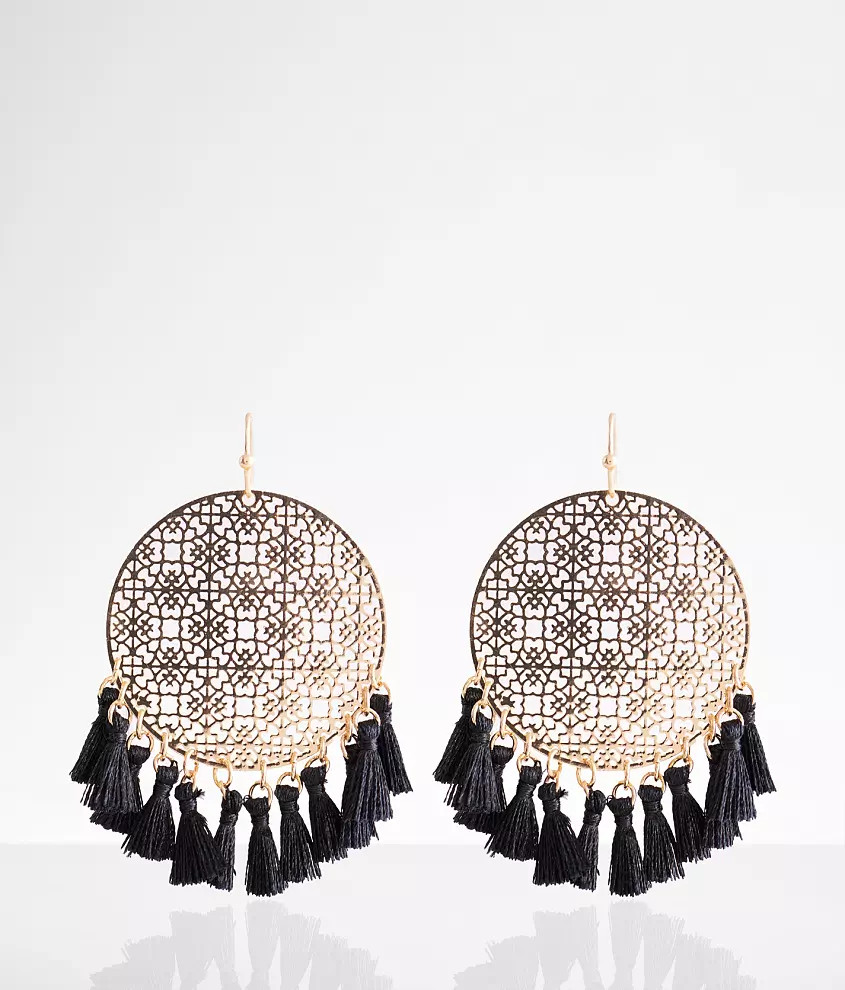 Filigree Tassel Earring | Buckle