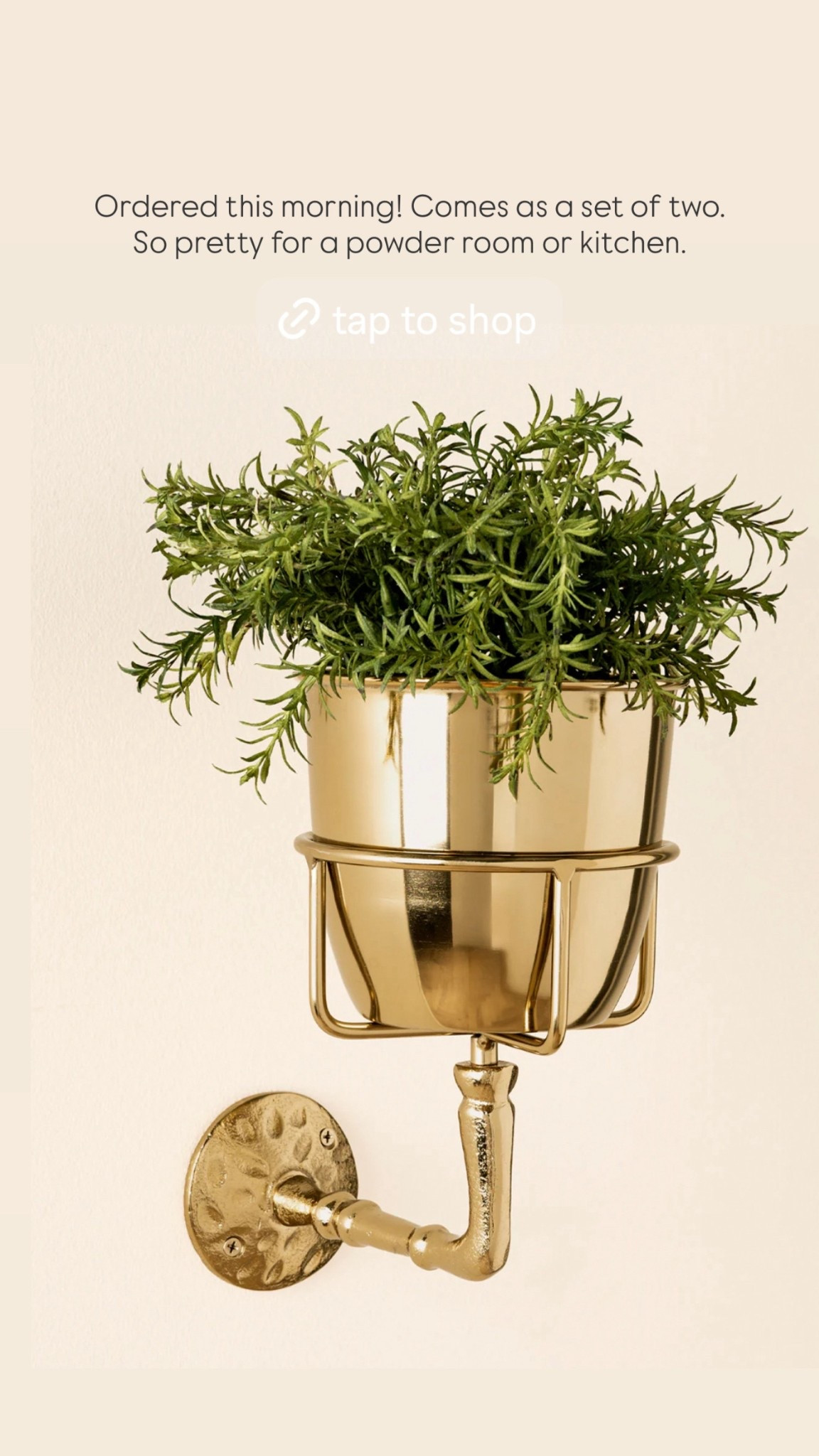 I love this McGee & Co wall bracket! Such a pretty way to add a plant to a cozy corner. Would look great in a powder room or kitchen and comes as a set of two!!  

Linking other favorite home decor and furniture from the new spring collection! 

#LTKFindsUnder100 #LTKSeasonal #LTKHome