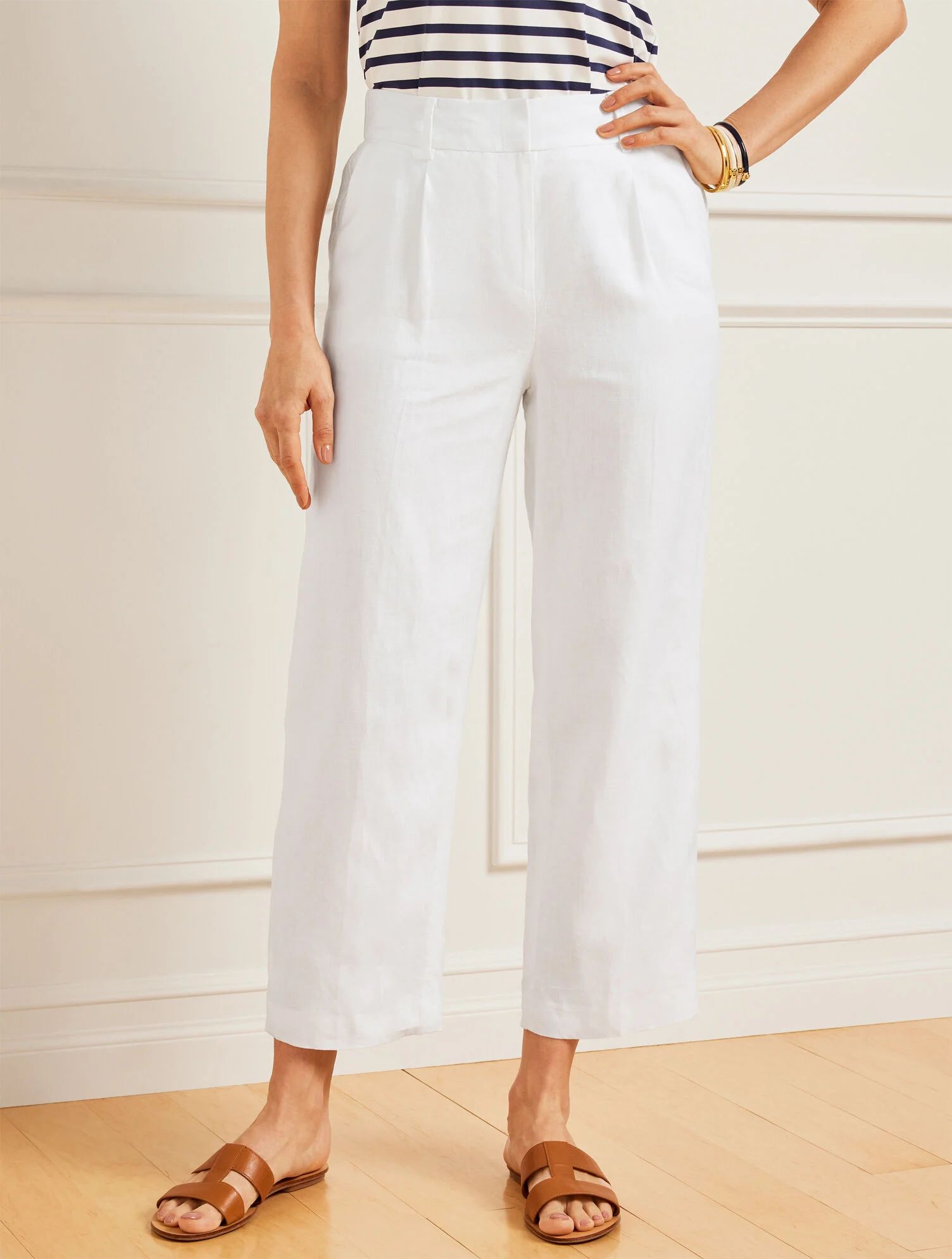 Talbots Bristol Pants - Linen | Talbots