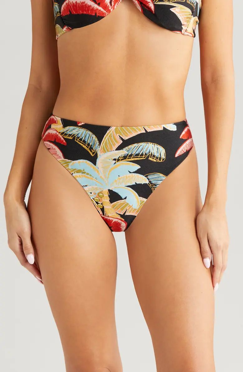 FARM Rio Coconut Night Bikini Bottoms | Nordstrom | Nordstrom