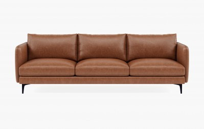 Marlow Leather 3-Seat Sofa | Interior Define