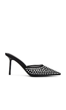 Good American Crystal Mule in Black001 from Revolve.com | Revolve Clothing (Global)