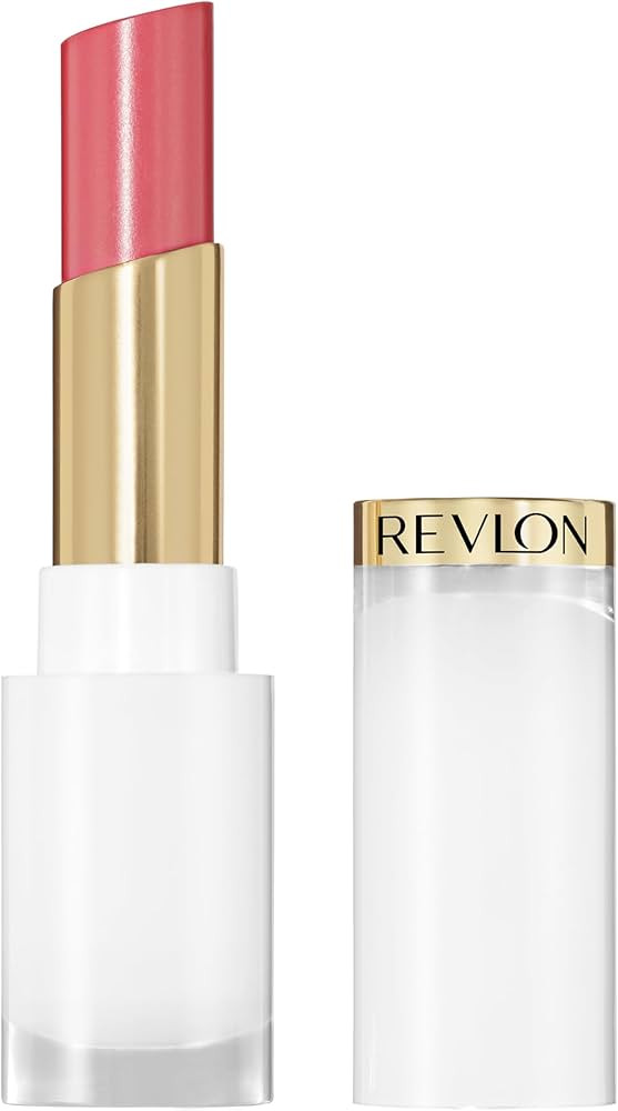 REVLON Super Lustrous Glass Shine Balm, Sheer Glossy Tinted Lip Balm, Hydrating Formula with Hyal... | Amazon (US)