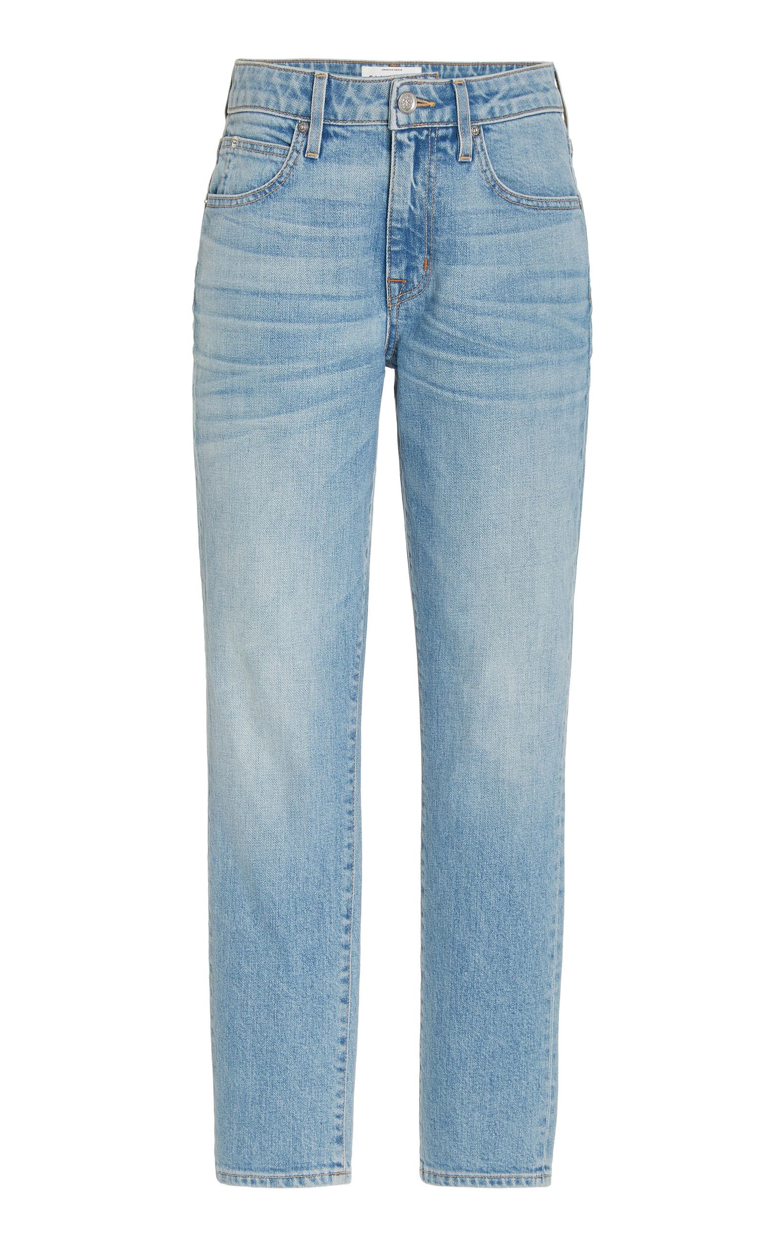 Lou Lou Stretch Mid-Rise Cropped Slim-Leg Jeans | Moda Operandi (Global)