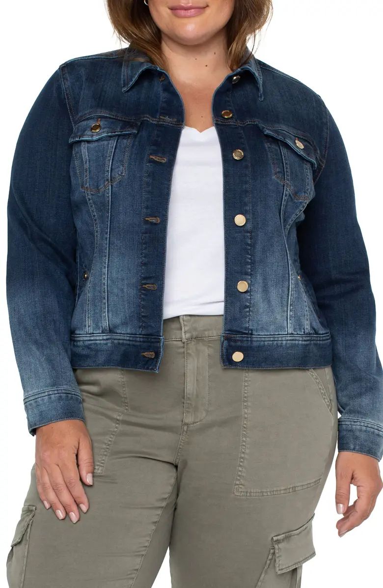 Liverpool Classic Denim Jacket | Nordstrom | Nordstrom