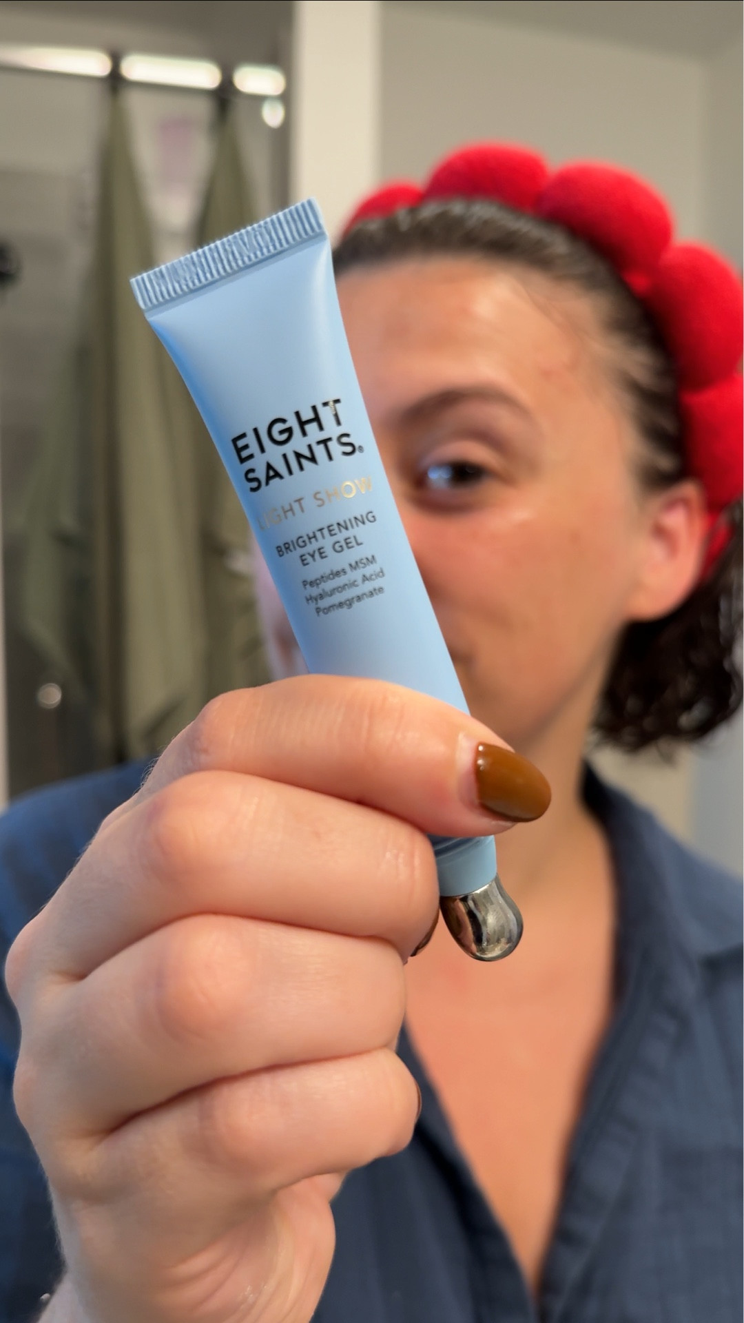 Less is more this summer ☀️🧖🏻‍♀️ Hydrated skin > overpacked bags 

I’m keeping it simple (& glowing) with just three essentials from Eight Saints
✨ Seeking C for brightening 
💦 Soulmate for hydration 
⚡️ Light Show for de-puffing 

What I love about Light Show ⚡️📹
— Instantly de-puffs, brightens & smooths
— Cooling metal tip = heaven under tired eyes
— Lightweight, fast-absorbing & no residue

Perfect for sun-drenched days and TSA-approved skincare ✈️☀️💦 

#LTKBeauty #LTKActive #LTKFindsUnder50