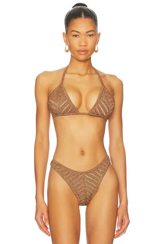 Lucinda Triangle Bikini Top
                    
                    DEVON WINDSOR | Revolve Clothing (Global)