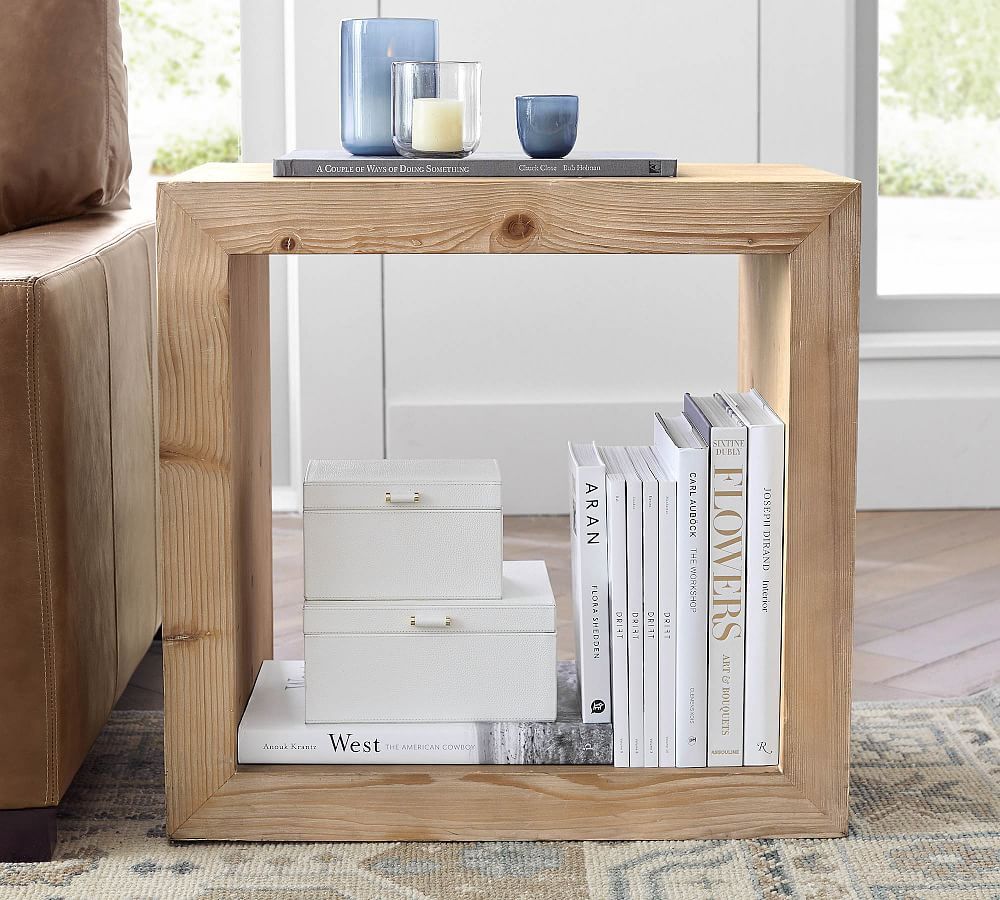 Folsom Rectangular End Table | Pottery Barn (US)