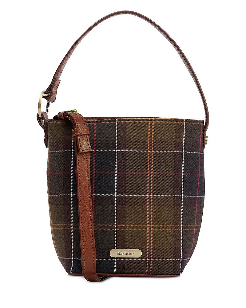 Barbour Cedar Mini Tartan Bucket Bag | Bloomingdale's (US)