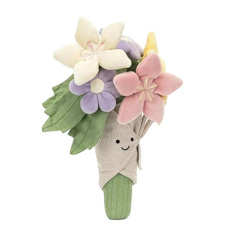 Jellycat Amuseables Bouquet of Flowers Soft Stuffed Cuddly Plush |10.3 "| Valentine's Day Bedtime... | Walmart (US)