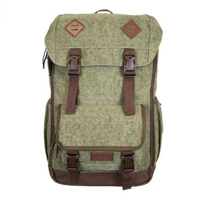 BONDKA 18" Jam Canvas Backpack - Olive Green | Target