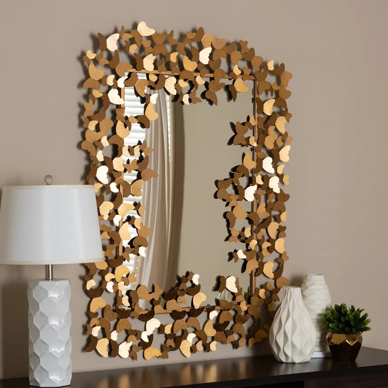 Norfork Butterfly Wall Mirror | Wayfair North America