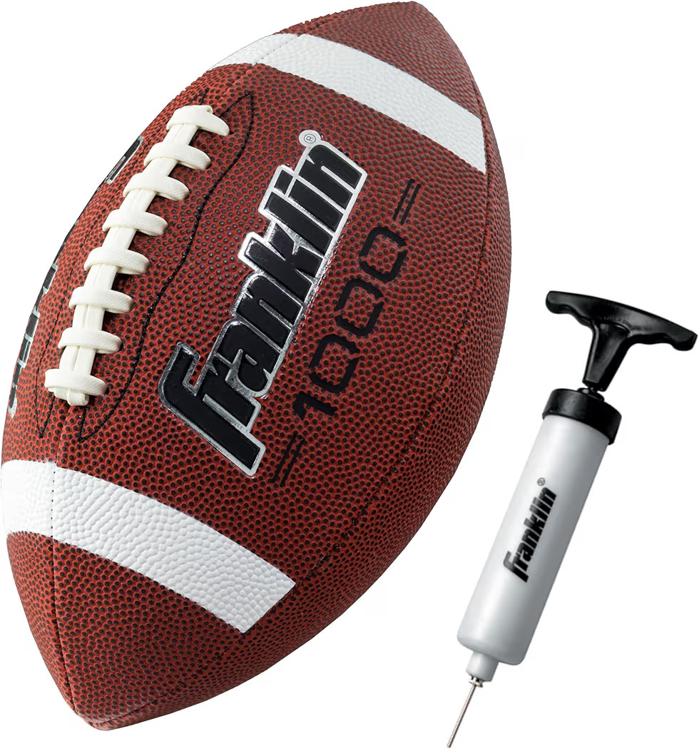 Franklin Sports Youth + Adult Footballs - Extra Grip 1000 Official Size, Junior + Pee Wee Kids - ... | Amazon (US)