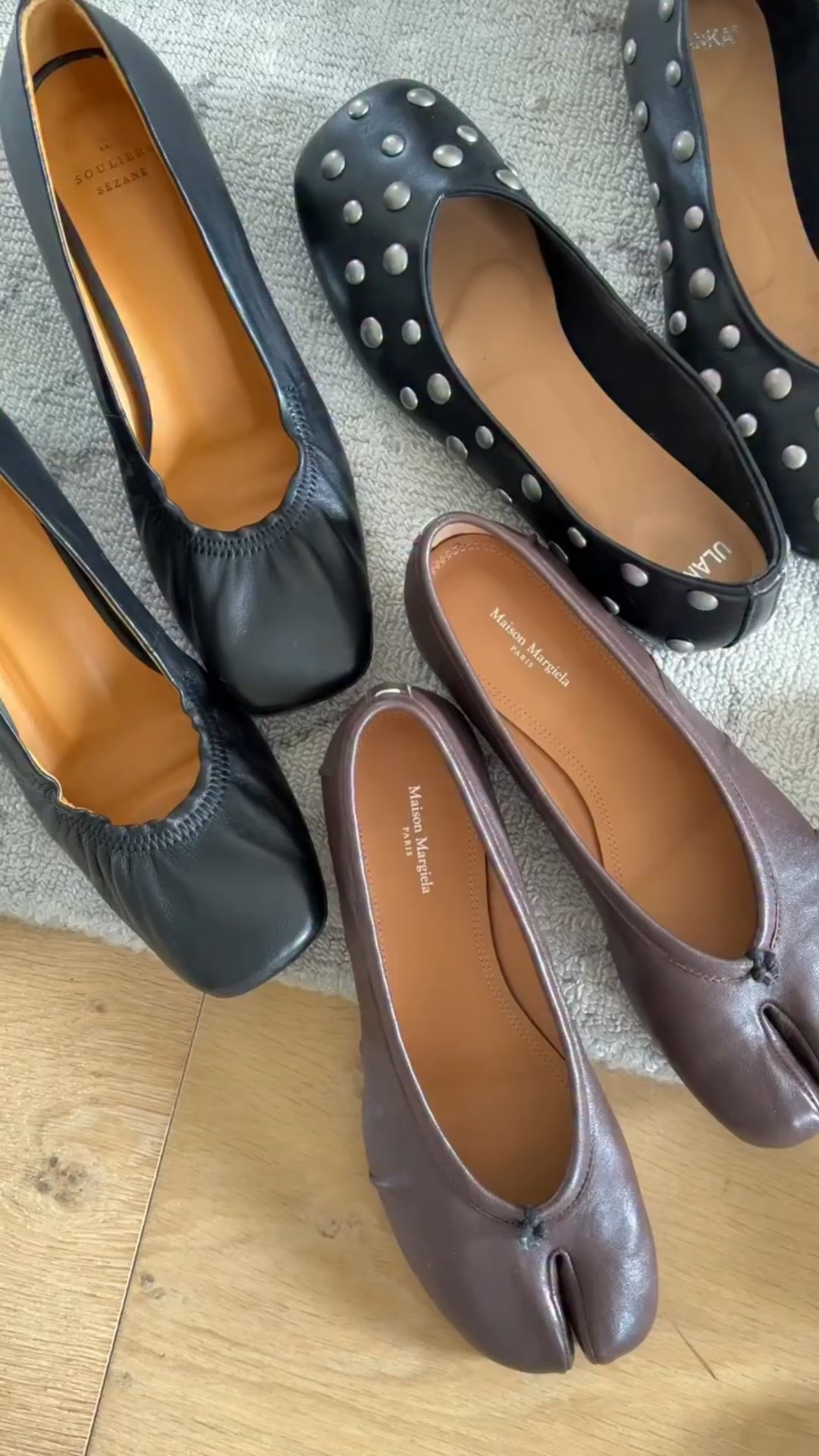 Shoes that will carry me through the fall 🍁 #shoes #fallshoes #shoelover #shoecollection #fallfashion @sezane @ulanka_official @tonybianco @ragandbone @maisonmargiela @ganni @miumiu @woodchucksato_official