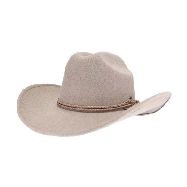 Women's C.C Mojave Cowboy Hat One Size Heather Taupe | Scheels