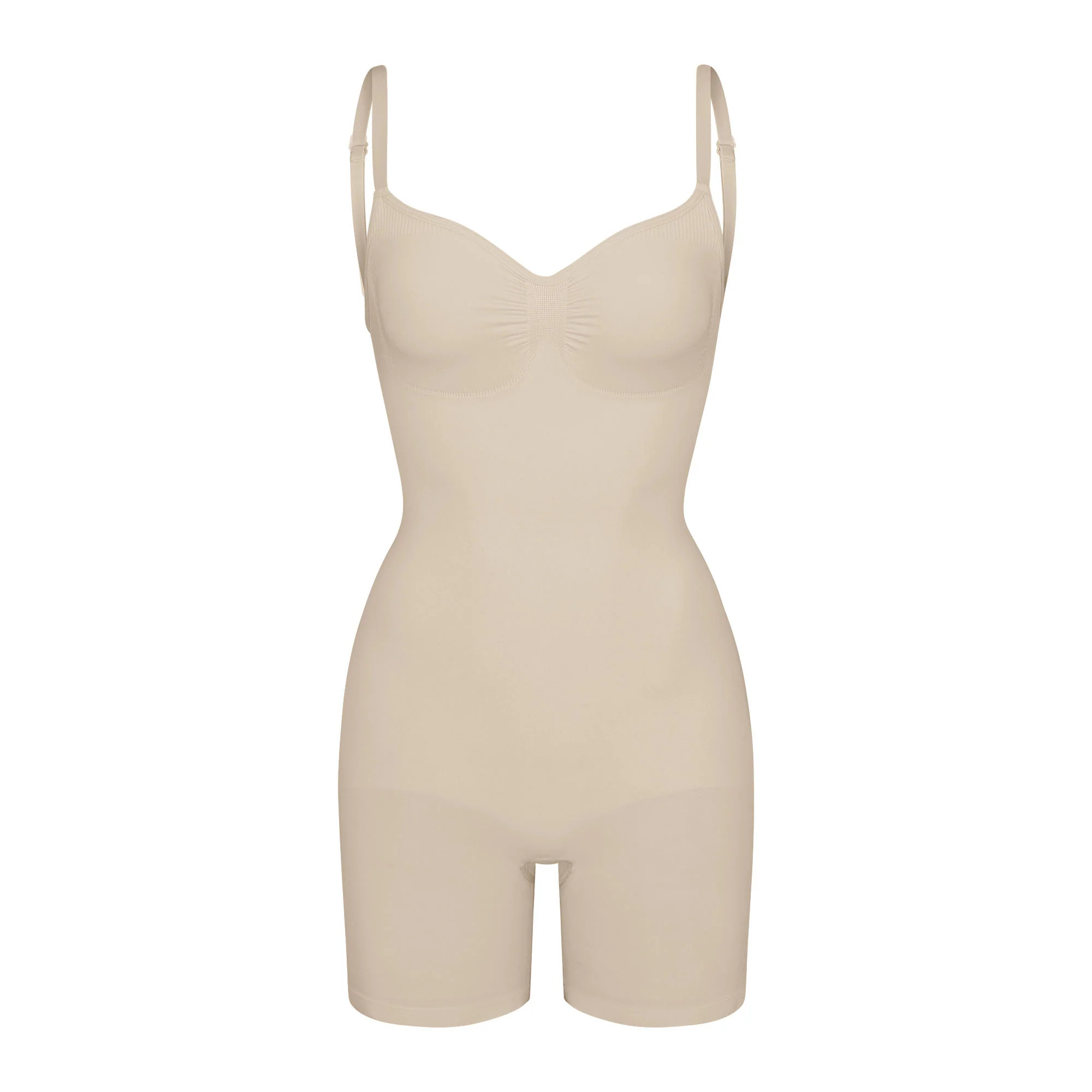 LOW BACK MID THIGH BODYSUIT | SKIMS (US)