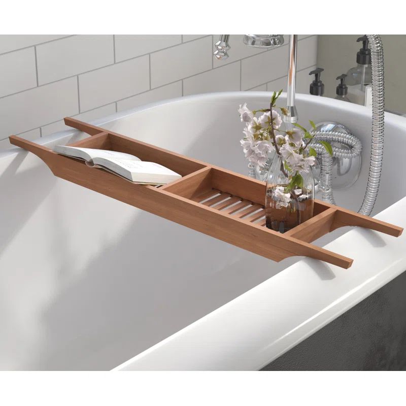 Raritan Wood Bath Caddy | Wayfair North America