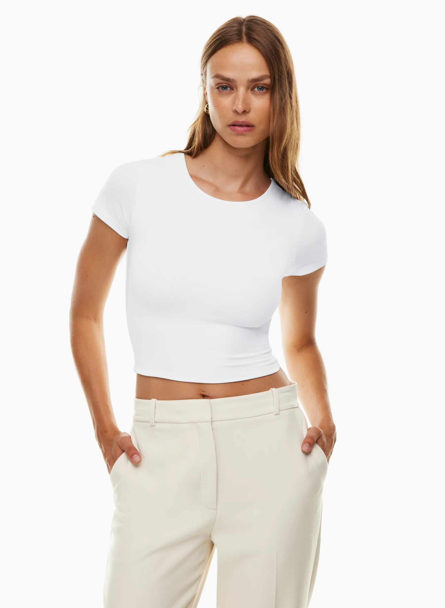 CONTOUR CREW T-SHIRT | Aritzia