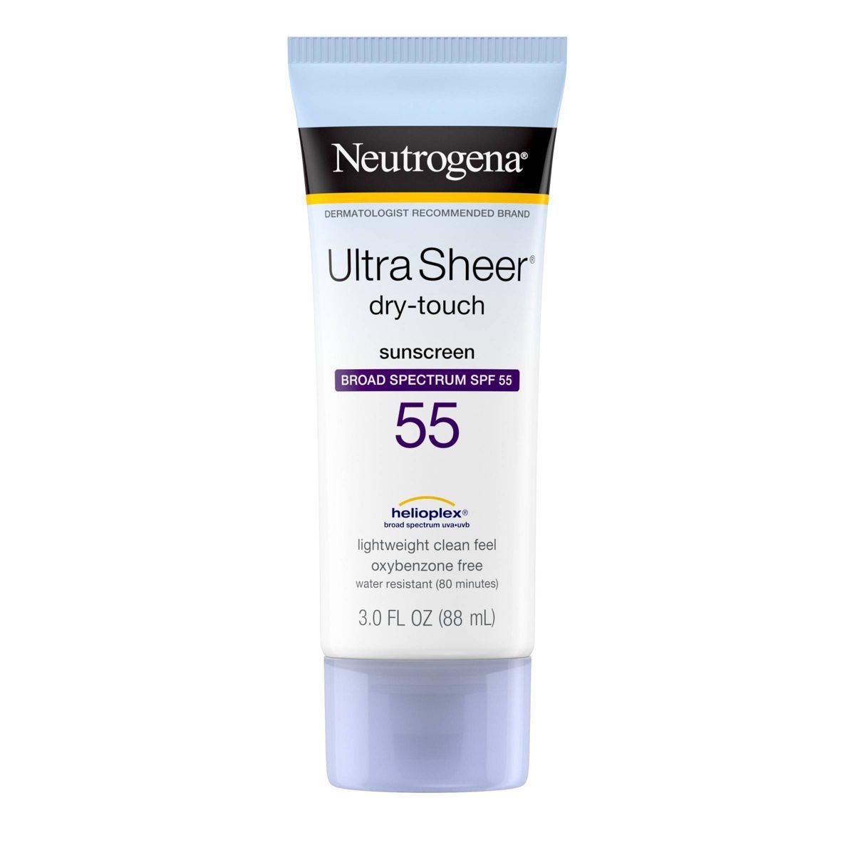 Neutrogena Ultra Sheer Dry Touch Sunscreen Lotion, SPF 55, 3oz | Target
