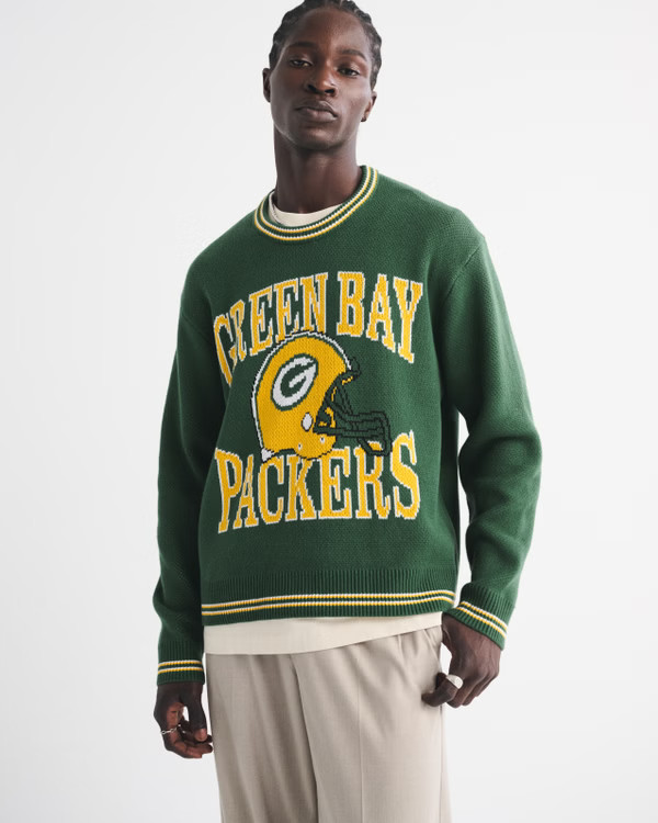 Green Bay Packers Crew Sweater | Abercrombie & Fitch (US)