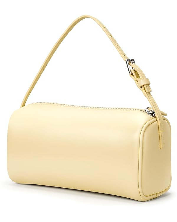 Hobo Crossbody Bags For Women,Vegan Leather Barrel Bag For Ladies,Designer Mini Pruse With Adjust... | Amazon (US)
