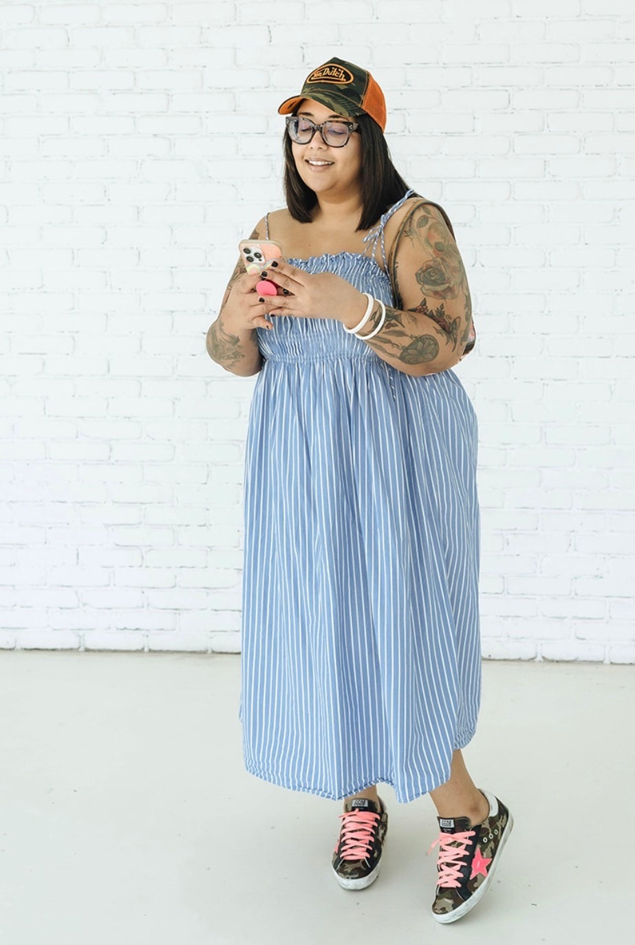 There’s nothing I love more than mixing colors, prints and vibes. I know it’s dated but I will never not love a Von Dutch trucker hat. Such a fun little addition to any casual look!

#LTKSeasonal #LTKMidsize #LTKStyleTip