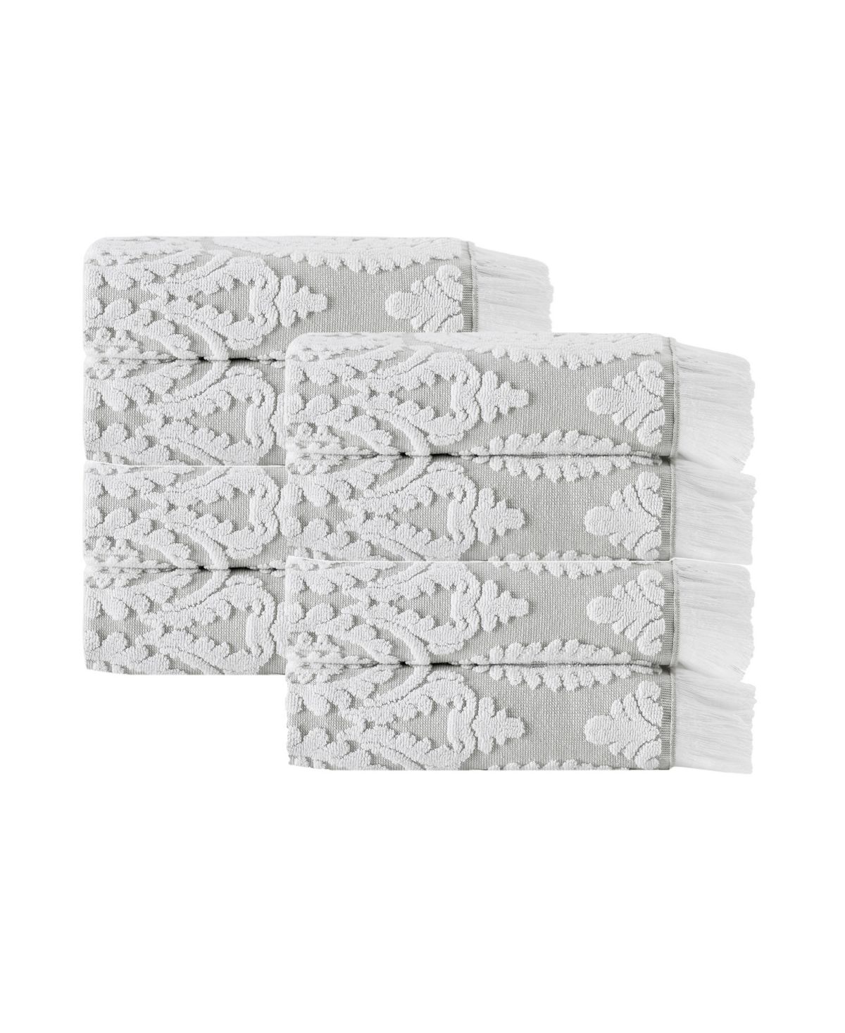 Enchante Home Laina 8-Pc. Turkish Cotton Hand Towel Set Bedding | Macys (US)