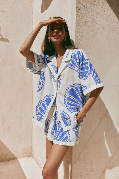 Kara Top - Seashell | Sabo Skirt US