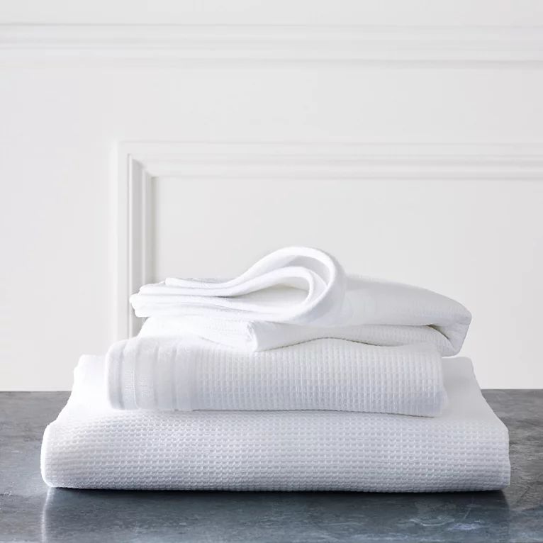 Waffle Terry Towels | The White Company (UK)