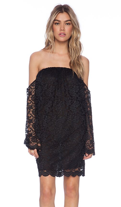 Strapless Lace Dress | Revolve Clothing (Global)
