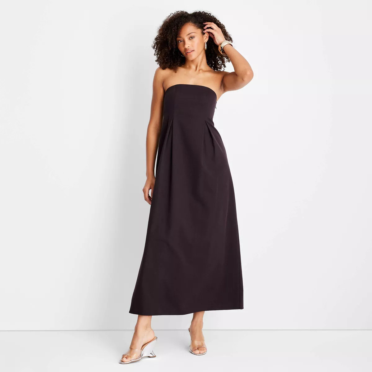 Women's Strapless Column Ankle Length Dress - Future Collective™ with Jenee Naylor | Target