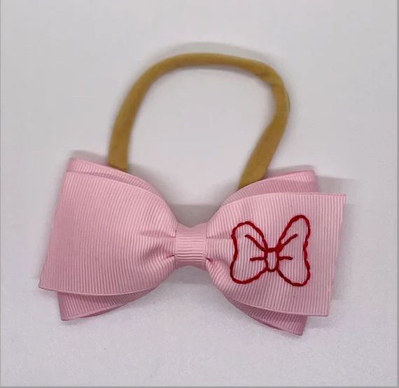 Minnie's Bow "Lottie" Bow | Etsy (US)