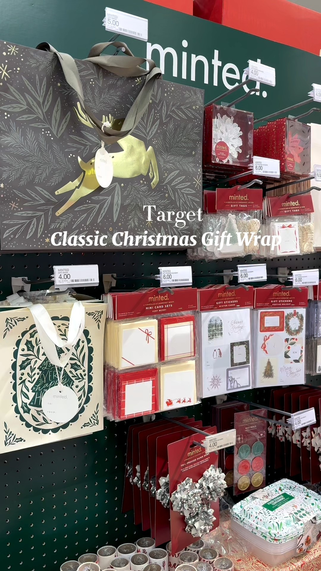 Traditional Christmas lovers… this one’s for you 🎁✨
The Target x Minted classic collection is everything I imagined — rich plaids, timeless prints, and that cozy, Ralph Lauren Christmas charm. Perfect for creating those elegant holiday moments under the tree.

Gift wrapping ideas, wrapping paper, Christmas presents 

#LTKHome #LTKSeasonal #LTKHoliday
