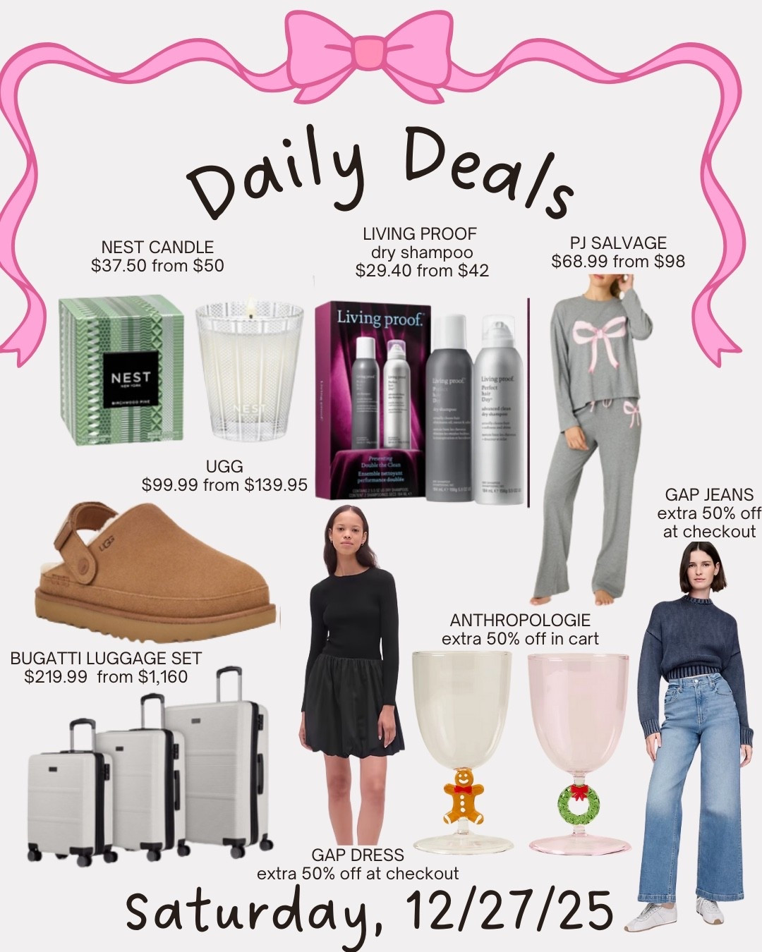 Daily deals 

#LTKFindsUnder50 #LTKFindsUnder100 #LTKSaleAlert
