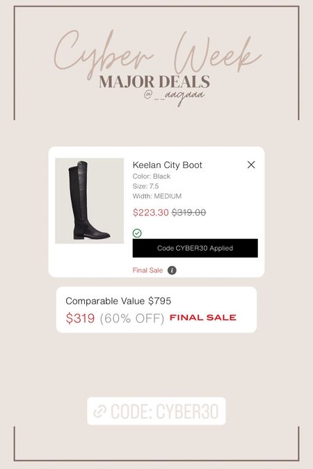 I adore these boots & such a steal for $223!!! Bought mine 3 years ago today! 🤎🍂 gifts for her, Christmas, Stuart Weitzman, fall fashion, over the knee boots, Christmas gift, holiday gift ideas, sale 

#LTKHoliday #LTKshoecrush #LTKstyletip