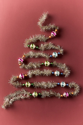 Vintage Tinsel Garland | Anthropologie (US)