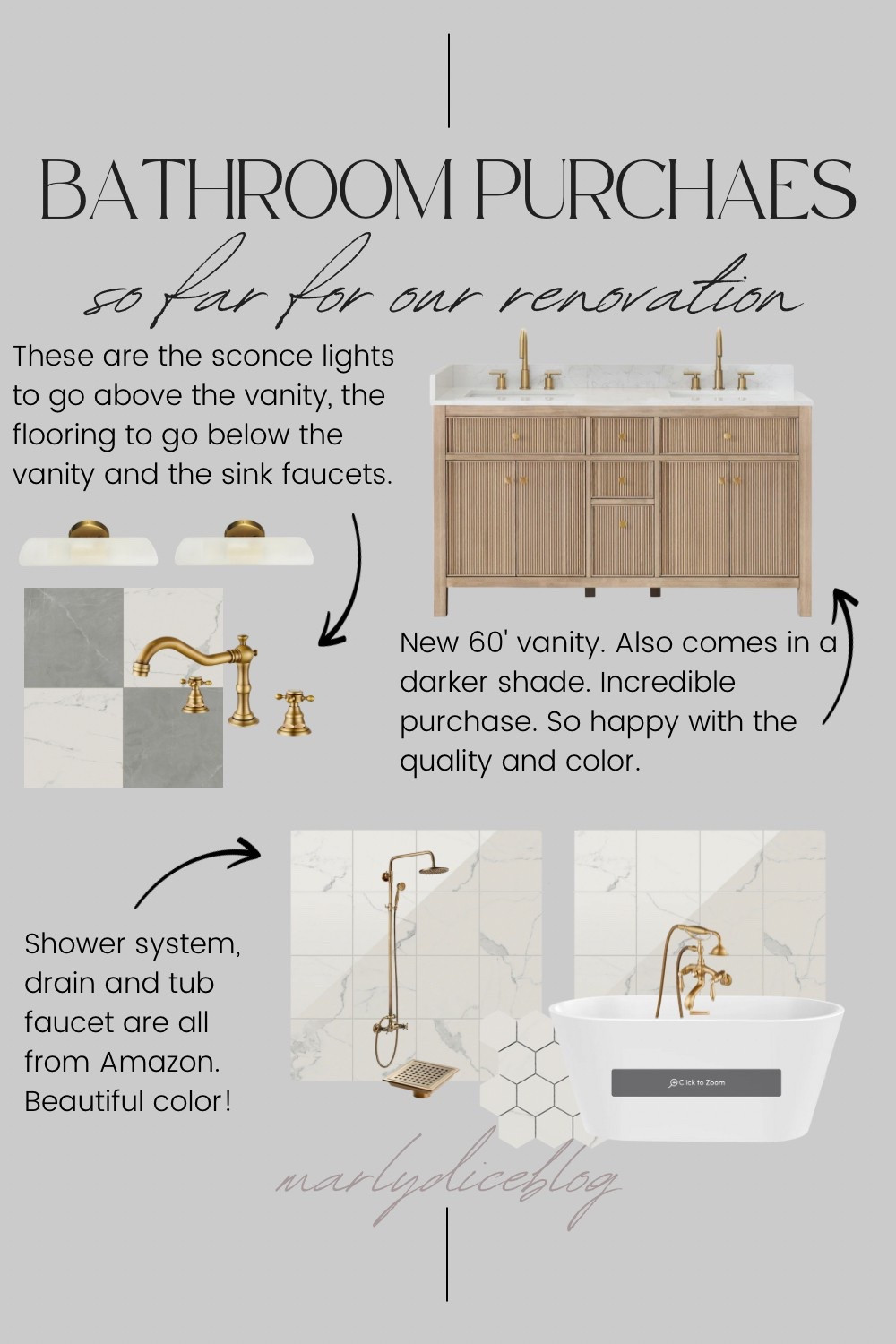 Loving our new bathroom purchases!  Many are from Amazon!

#LTKHome