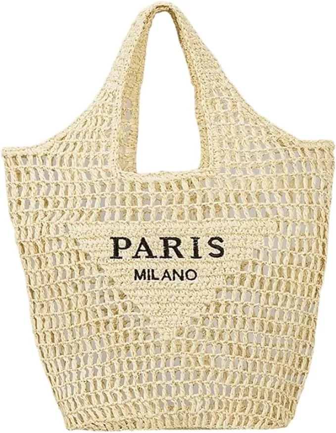 Straw Tote Bag for women,Mesh … curated on LTK