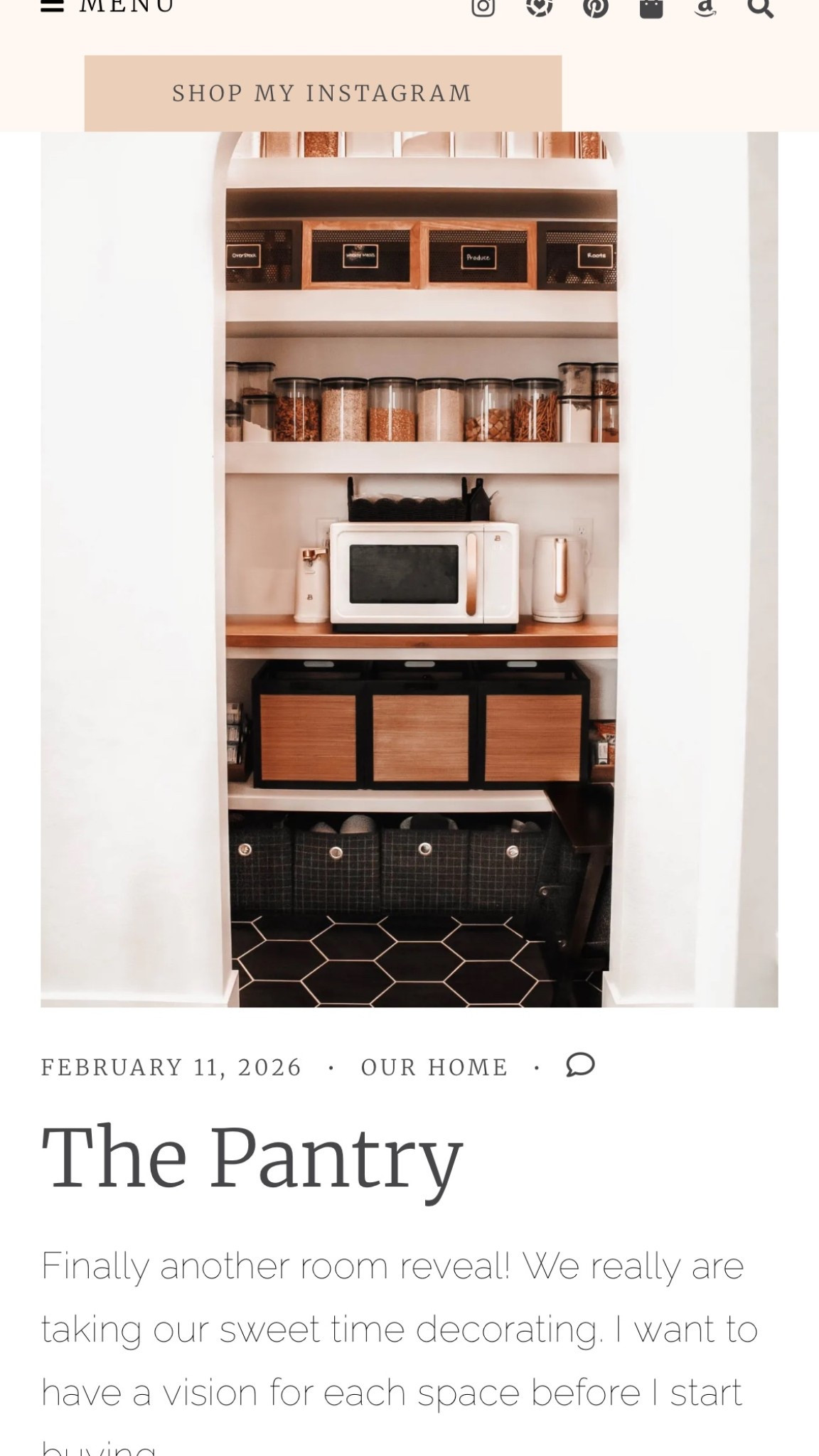 Pantry organization from our new house is up on my website 

www.getdressedmidwest.com

#LTKSaleAlert #LTKHome #LTKfoodie