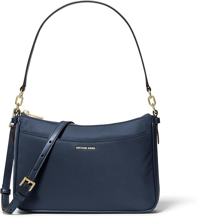 Michael Kors womens Jet Set Medium Top Zip Pochette Crossbody Bag | Amazon (US)