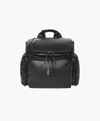 Caraa Baby Bag Medium in Black Ultralight Water-Resistant Nylon | Caraa