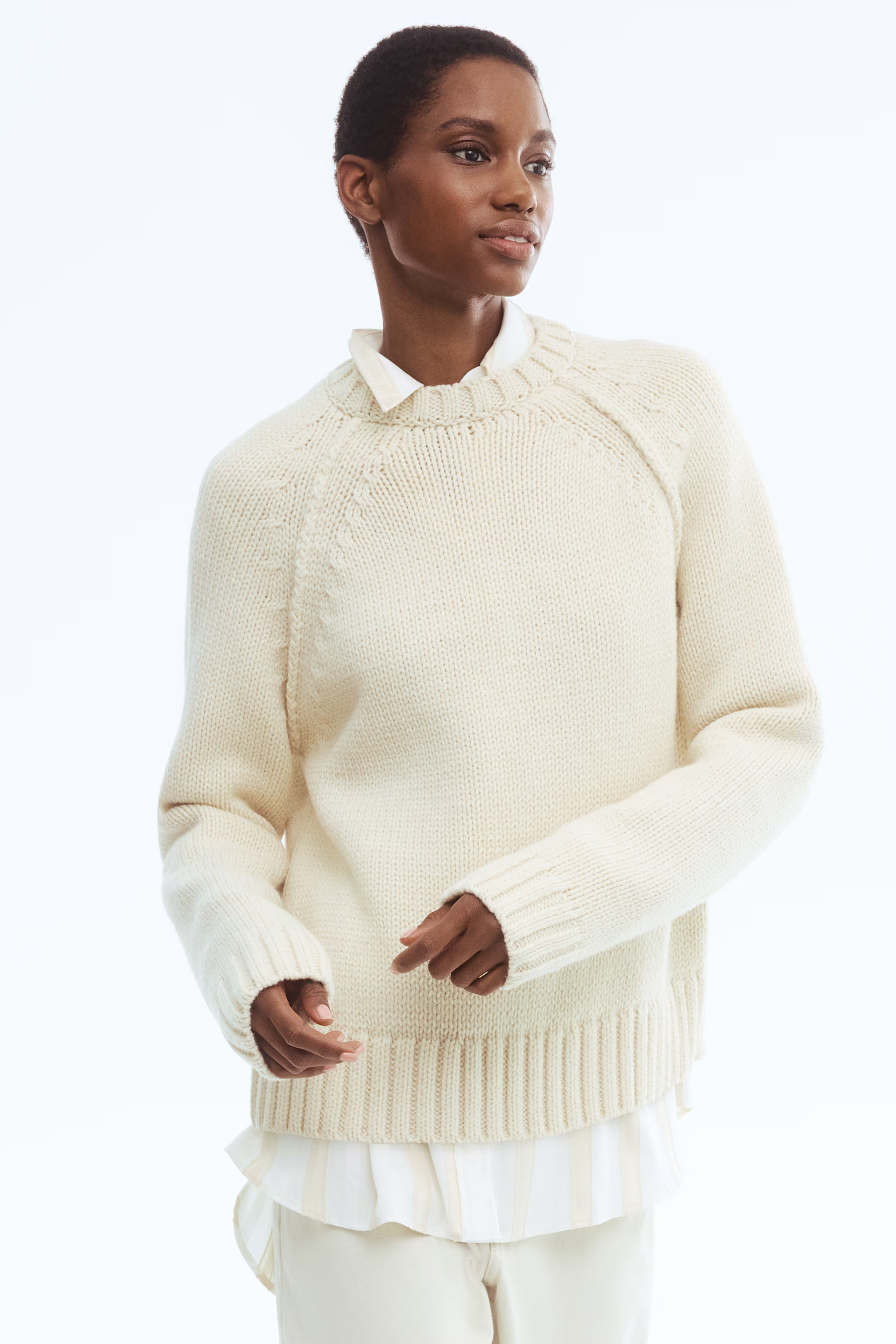 Raglan-sleeved jumper | H&M (UK, MY, IN, SG, PH, TW, HK)