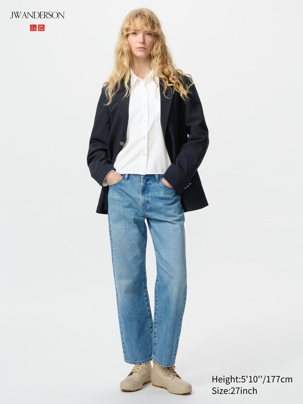 Straight Jeans (Short) | UNIQLO (UK)