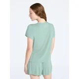 Joyspun Women’s Scoop Neck Sleepwear Modal Tee with Short Sleeves, Sizes S-3X | Walmart (US)